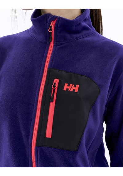 Helly Hansen W Block Fullzıp Polar Mont Lacivert