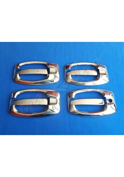 Citroen Jumper Krom Kapı Kolu 2006 Sonrası 4 Kapı 8 Parça Paslanm