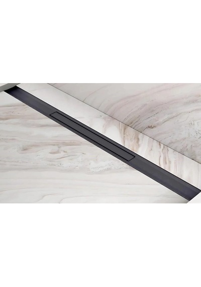 River Duş Kanalı-60cm-titanyum Syh-yandan Çıkışlı