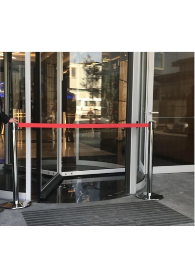 Mesafe Bariyeri - Kırmızı Şerit Yönlendirme Bariyer