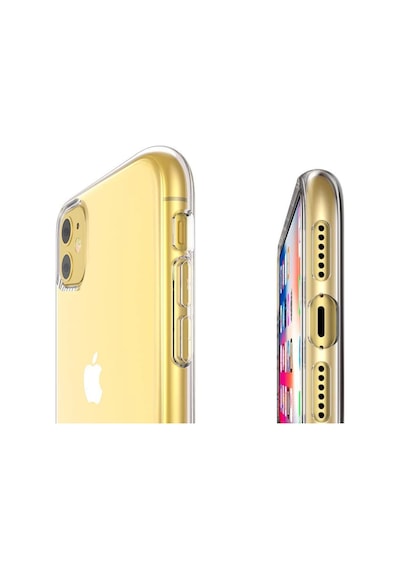 Apple Uyumlu iPhone 11 Kılıf Süper Silikon Yumuşak Arka Koruma Şeffaf