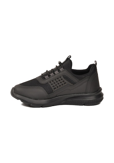 Walkway Motano F Siyah-füme Unisex Çocuk Spor Ayakkabı Siyah - Füme