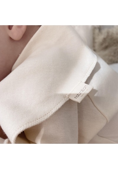 Naturaborn Gots Organik Sertifikalı Bebek Fular Mama Önlüğü Pembe