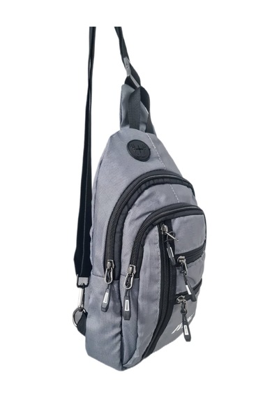 Anılbags Anıl Bags Keten Kumaş Gri Ve Usb Çıkışlı, Askılı Çapraz Göğüs