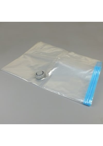 Vakumlu Hurç Vakumlu Saklama Torbası(Ebat 100X130 CM) Şeffaf