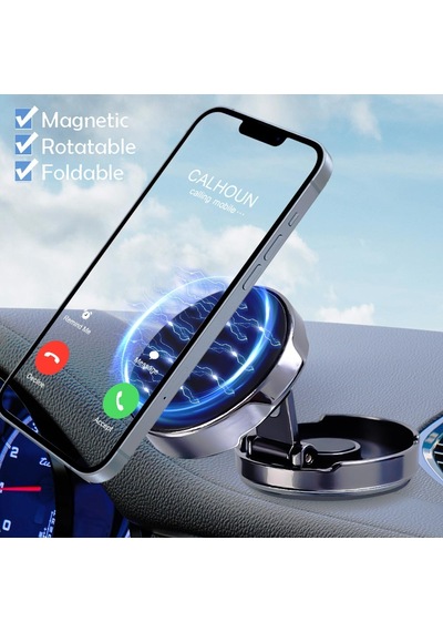 Nr6 Alüminyum Kasa Araç İçi Çinko Alaşımlı Torpido Telefon Tutucu