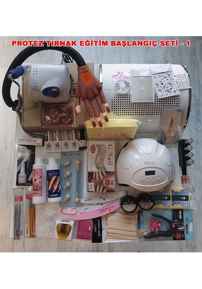 Ellea Nail Professıonal Protez Tırnak Eğitim Seti