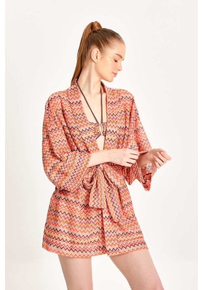 Too Salty Swimwear  Dantelli Kimono Pareo Plaj Elbisesi 24s110st Çok Renkli