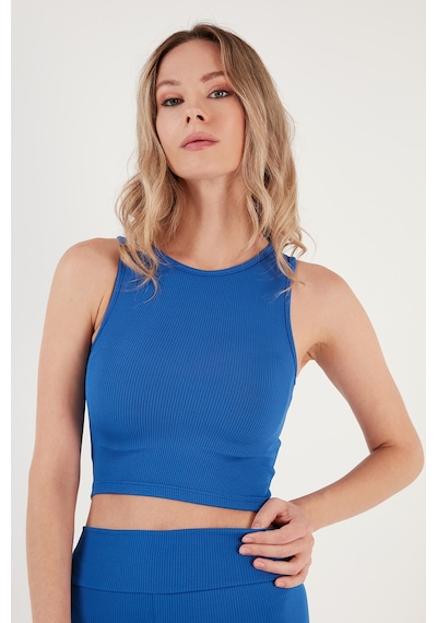 Lela Fitilli Super Crop Örme Bayan Atlet 5865554 Saks