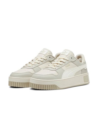 Puma Carina Street Animal Fever Kadın Bej Sneaker Bej