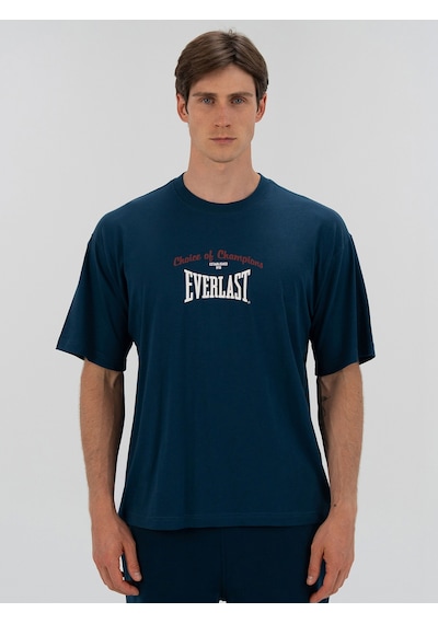 Everlast Heritage Champions Lacivert Unisex Tişört Petrol