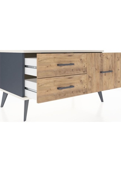 Hyperion Şifonyer 3 Raflı 88x44x48 Antrasit-aytaşı/çam Aytaşı/çam Hyperion Şifonyer 3 Raflı 88x44x48 Antrasit-aytaşı/çam Aytaşı/çam