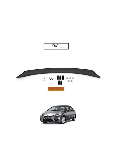 Honda Civic Kaput Rüzgarlığı - Koruyucu 2012-2015 Arası