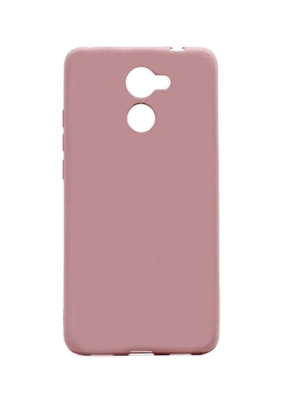 Zore Huawei Y7 Prime Kılıf Omsy Premier Silikon Kapak - Gold