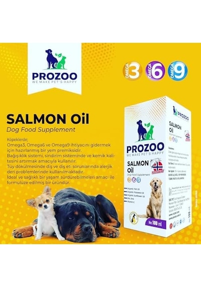Somon Yağı Köpek 100 Ml
