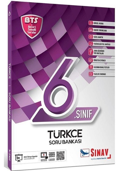 Sınav 6. Sınıf Türkçe Soru Bankası