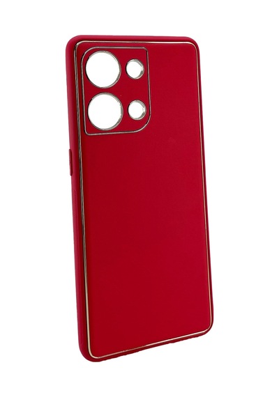 Nettech Oppo Reno 9 Uyumlu Coco Leather Seri Arka Koruma Kılıf - Lacivert Lacivert