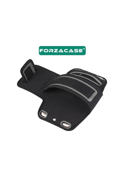 Forzacase Xiaomi 13 İle Uyumlu Spor Ve Koşu İçin Anahtar Kulaklık Girişli Kol Bandı Fc1147 Siyah