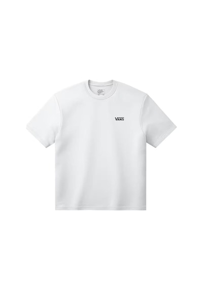 Vans Left Chest Erkek Tişört C-van000r9xwhtwht Beyaz