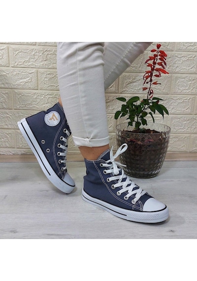 Fiyra 555 Füme Uzun Unisex Sneaker Keten Spor Ayakkabı 001