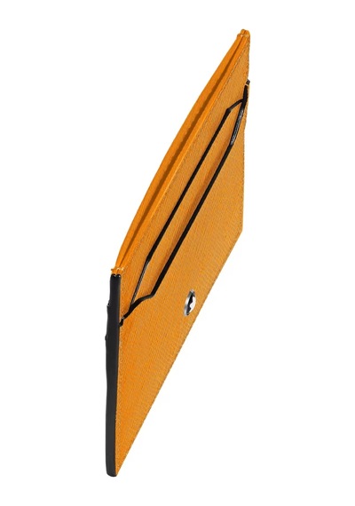 Mont Blanc Montblanc Sartorial Deri 5 Bölmeli Kartlık 221464 Turuncu