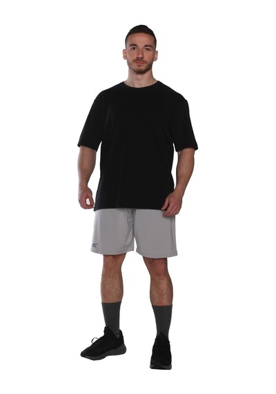 Musclecloth Washed Oversize T-Shirt Siyah