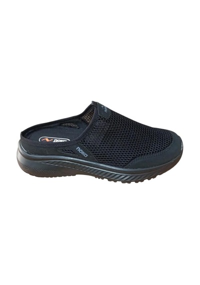 Noka Erkek Spor Terlik Memory Foam Tabanlı Siyah