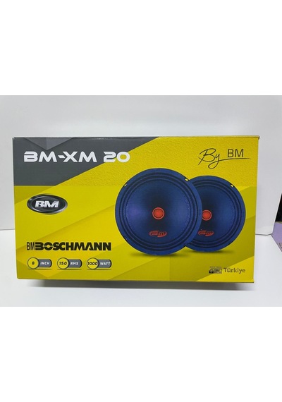 Boschmann Bm-xm20 20 Cm Midrange 1000 Watt Maximum Power 150 Watt Rms Power