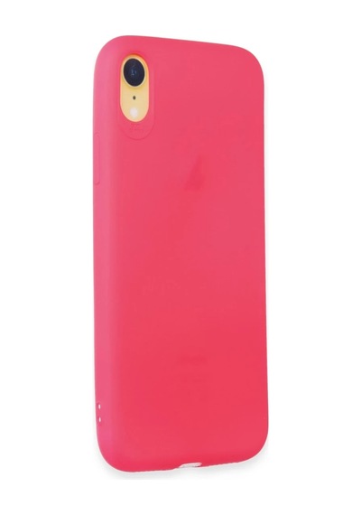 İphone Xr Kılıf First Silikon - Pembe