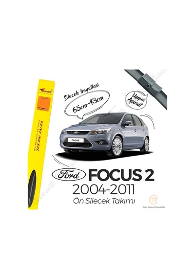 Ford Focus 2 Muz Silecek Takımı 2004-2011 İnwells N11.2168
