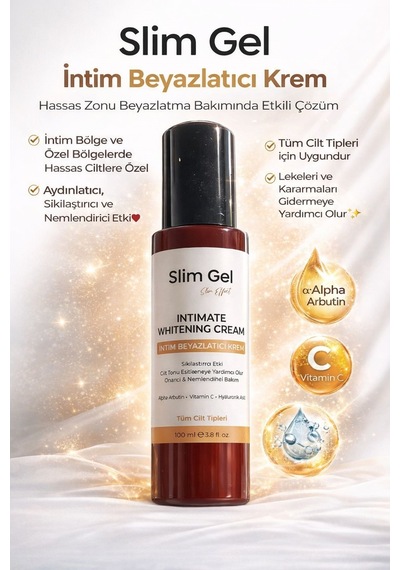 İntim Genital Bölge Beyazlatıcı Sıkılaştırıcı Ton Eşitleyici Nemlendirici Bakım Kremi