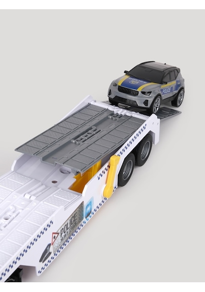Let's Be Child Drive Sesli Ve Işıklı Büyük Polis Tırı - Standart Çok Renkli