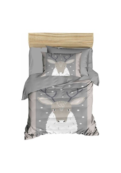 Yenidoğan Kız / Erkek Unisex Bebek Nevresim Takımı 3d Pamuklu Geyik