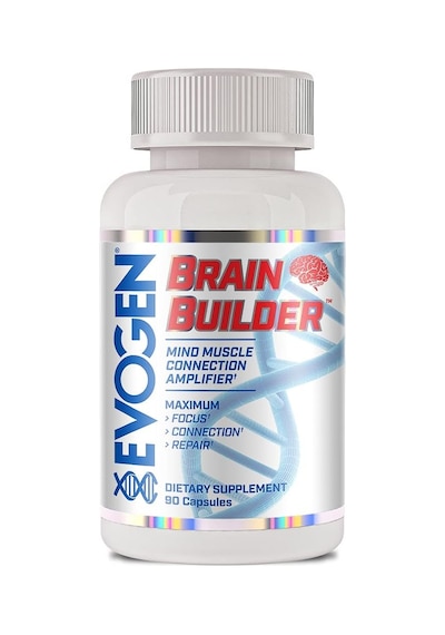 Evogen Brain Builder Neuro Mind Boosts Focus Concentration & Connection Lions Mane Bacopa Monnieri A Aromasız
