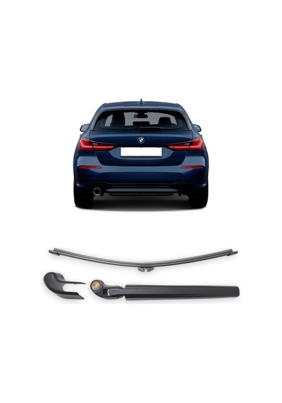 Bmw 1 Serisi F40 2019-2024 Uyumlu Arka Cam Silecek Kolu Ve Süpürgesi Takım 61627456077