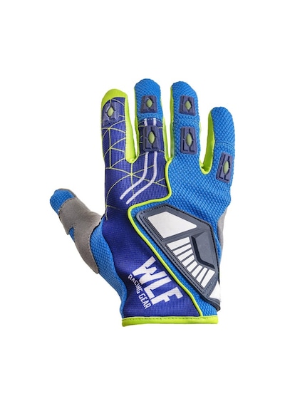Wlf Racing MX Eldiven Mavi - Yeşil