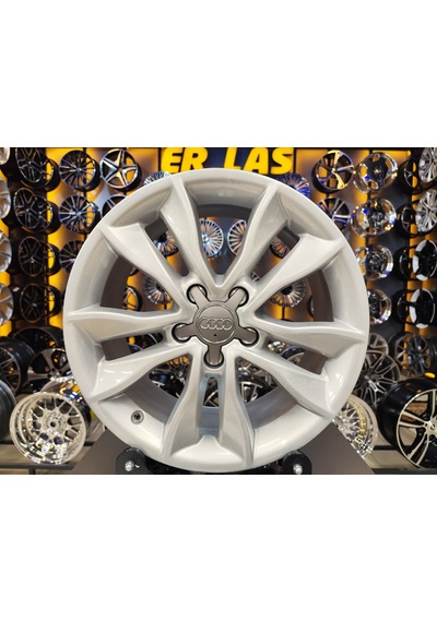 4 Adet Audi Orıjınal 7.5 17 5 112 Et56 Et56 57.1 Sılver Jant Revize Edilmiş Takım