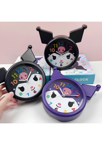 Kuromi Masa Üstü Çalar Saat Model 1 Siyah