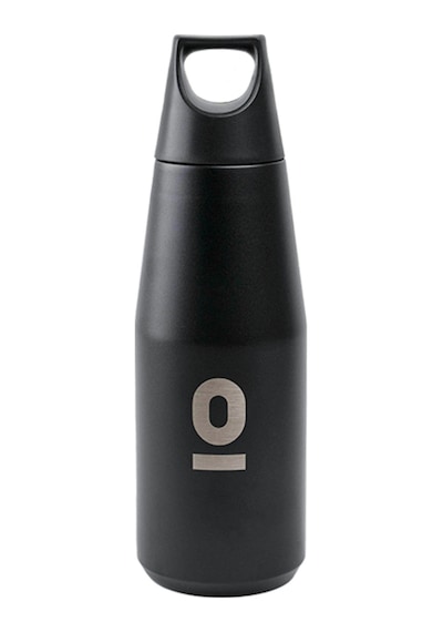 Paslanmaz Çelik Siyah Şişe Termos 550 ML No:67