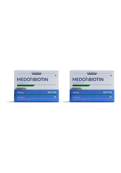 Medohbiotin 2,5 Mg. 120 Tablet 1 Paket 1 X 14.4 G 2 Paketi