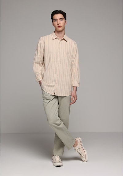 Colin's Colins Regular Fit Orta Bel Düz Paça Erkek Yeşil Pantolon Cl1079993 Q1.v2 Kha Haki