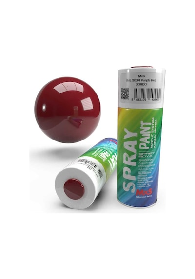 Mxs Ral 3004- Bordo - Sprey Boya / 400 ML