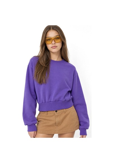 Hiccup Busem Kadın Pamuk Karışımlı Sweatshirt Mor