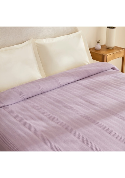 Karaca Home Layna Ecocell Çift Kişilik Tek Pike Lila Lila