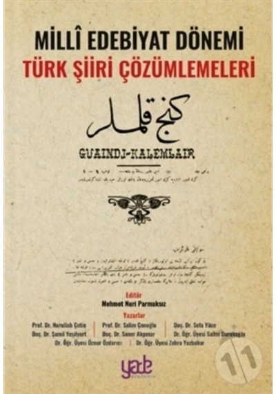 Milli Edebiyat Dönemi Türk Şiiri Çözümlemeleri