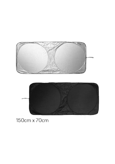Carub Ön Cam Perde Güneşlik Gözlük Model Katlanır 150cmx70cm Br4953721