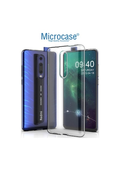 Xiaomi Mi 9T - Mi 9T Pro 0.2 Mm Ince Silikon Kilif + Cam (Seçin) 369933783