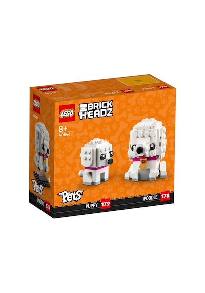 LEGO® Brickheadz 40546 Kaniş Podle ve Puppy Oyuncakları 304 Parça