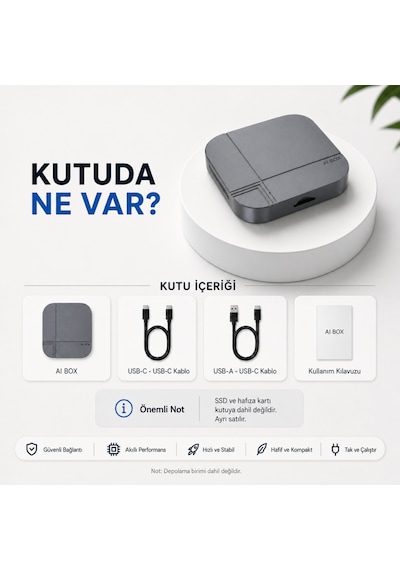 Aı Box Kablosuz Carplay & Android Auto Multimedya Dönüştürücü Diğer
