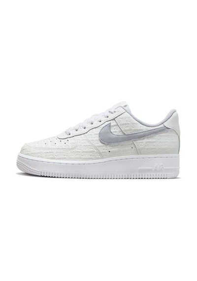 Nike Air Force 1 07 Low Af1 Unisex Leather Sneaker Hakiki Deri Unisex Günlük Spor Ayakkabı Beyaz Beyaz